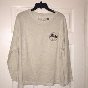 Salt + Pepper supply large long sleeve top